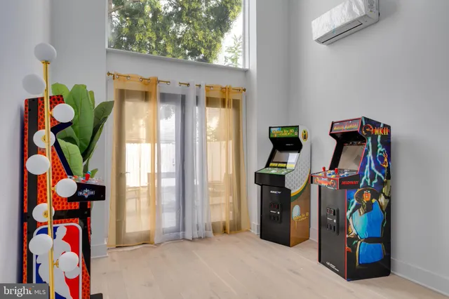 a view of a room with a plant and a potted plant