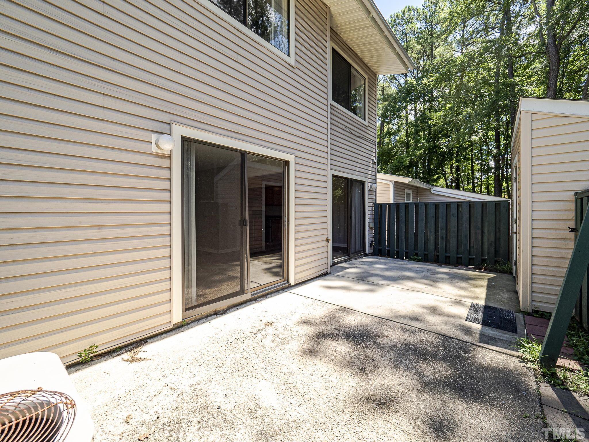 4705 Walden Pond Drive, Unit D Raleigh, NC 27604 - Photo 23 of 24 a view of backyard with small space