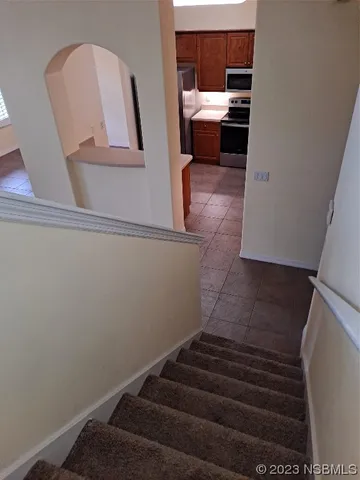 a view of entryway and hall