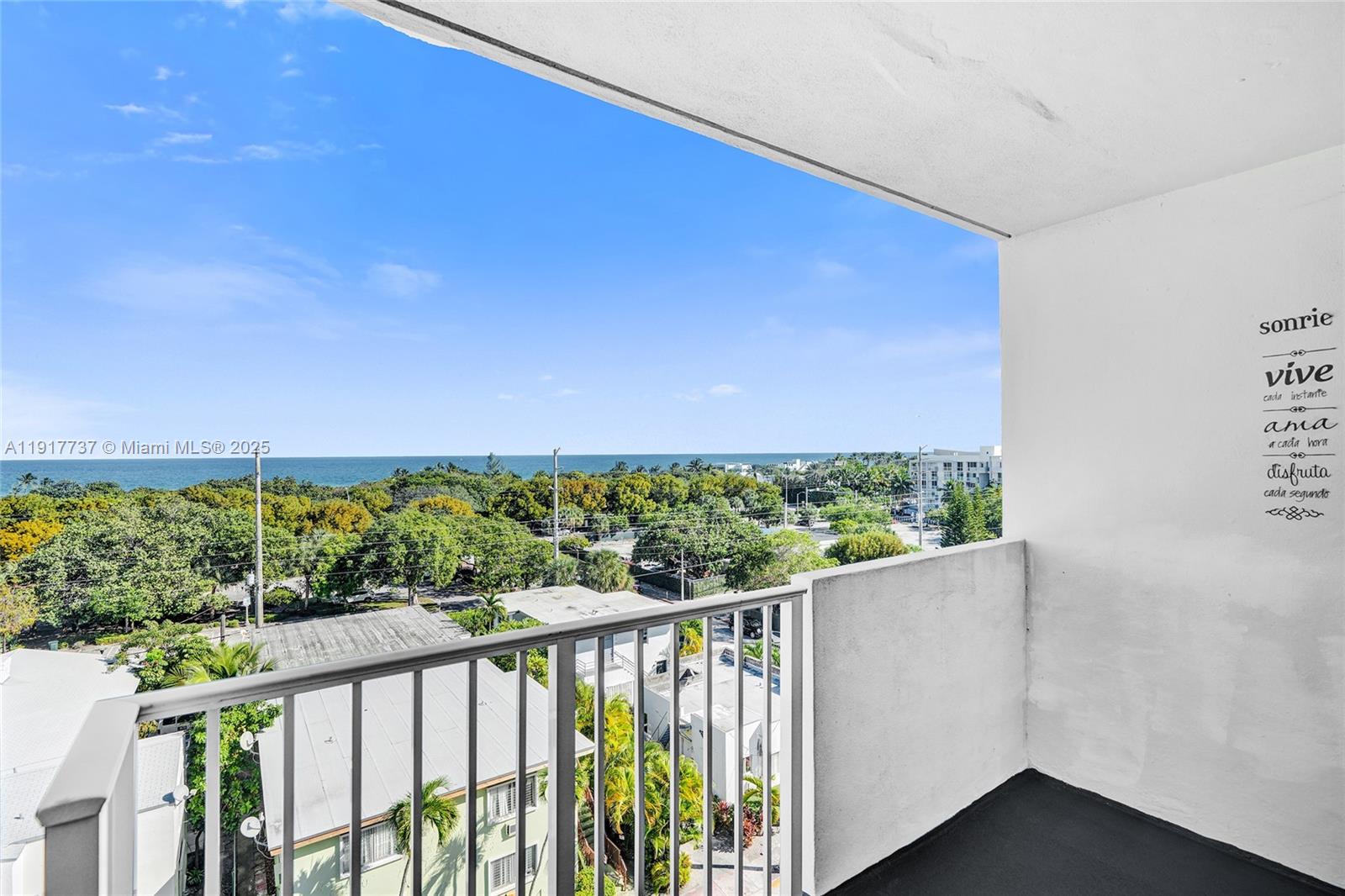8000 Harding Avenue, Unit 7F Miami Beach, FL 33141 - Photo 1 of 46 a balcony with an outdoor space
