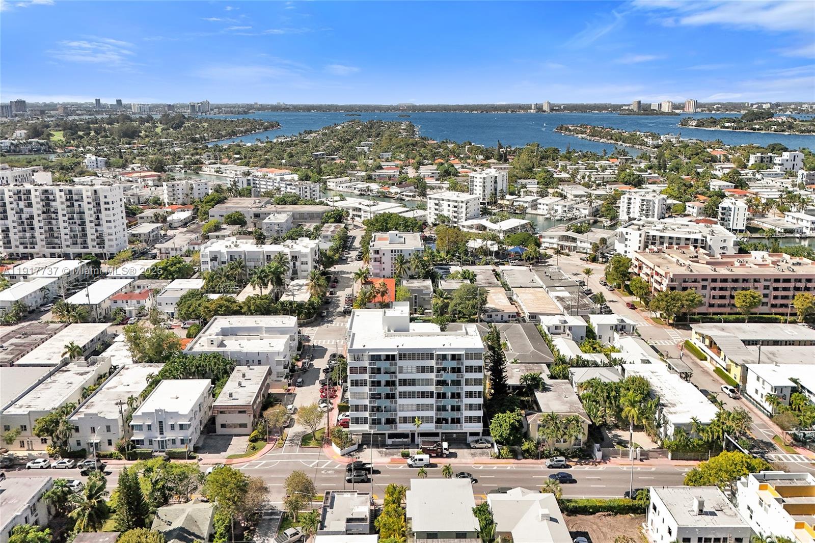 8000 Harding Avenue, Unit 7F Miami Beach, FL 33141 - Photo 36 of 46 an aerial view of a city