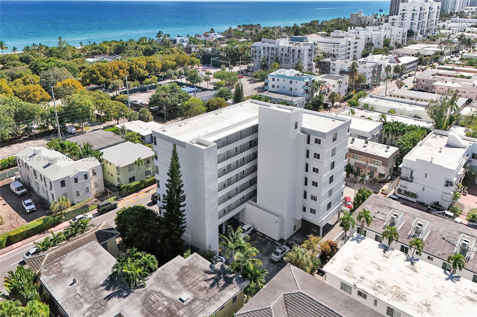 8000 Harding Avenue, Unit 7F Miami Beach, FL 33141 - Photo 41 of 46 an aerial view of a city