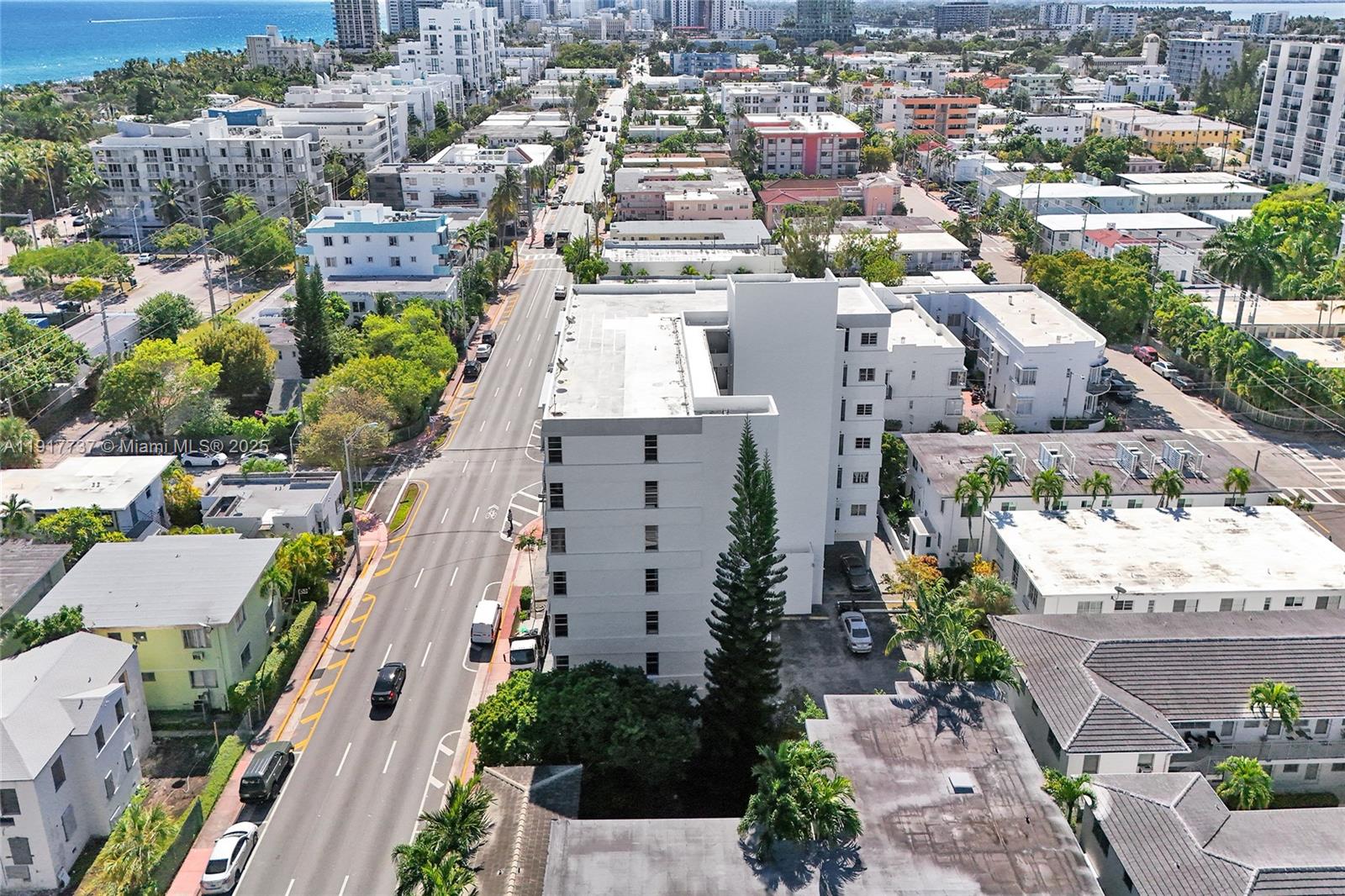 8000 Harding Avenue, Unit 7F Miami Beach, FL 33141 - Photo 42 of 46 an aerial view of a city