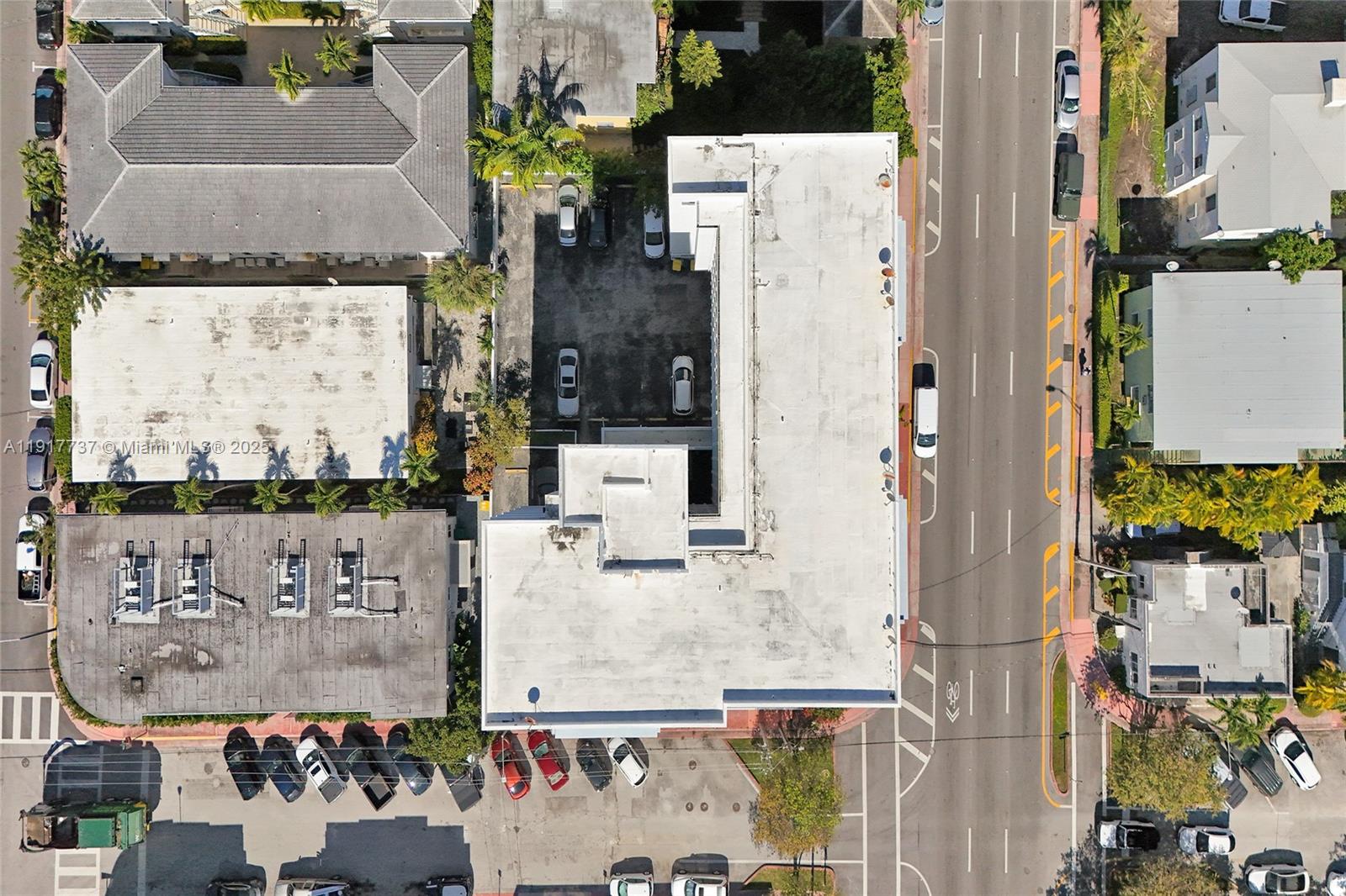 8000 Harding Avenue, Unit 7F Miami Beach, FL 33141 - Photo 45 of 46 an aerial view of residential houses with outdoor space