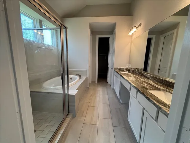 a view of outdoor space and garden