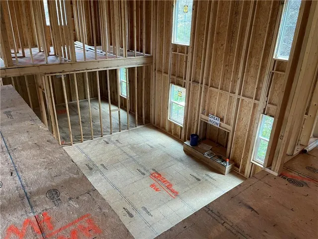 a view of balcony and floor