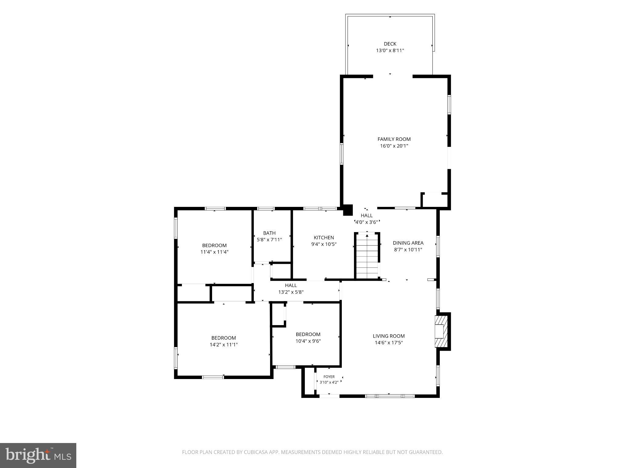 2516 Jennings Road Silver Spring, MD 20902 - Photo 31 of 33 Main Level Floor Plan