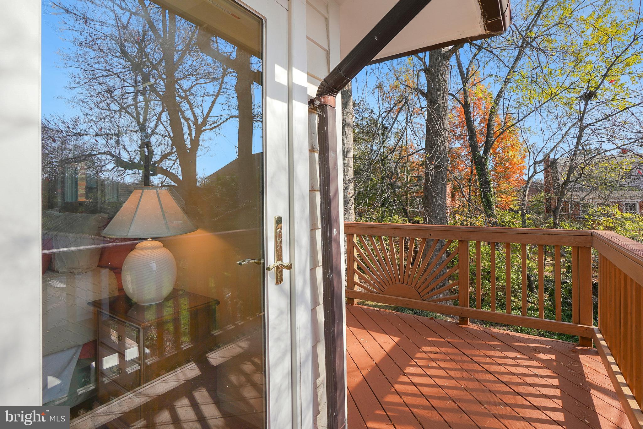 9127 Kirkdale Road Bethesda, MD 20817 - Photo 18 of 34 a view of porch with wooden floor