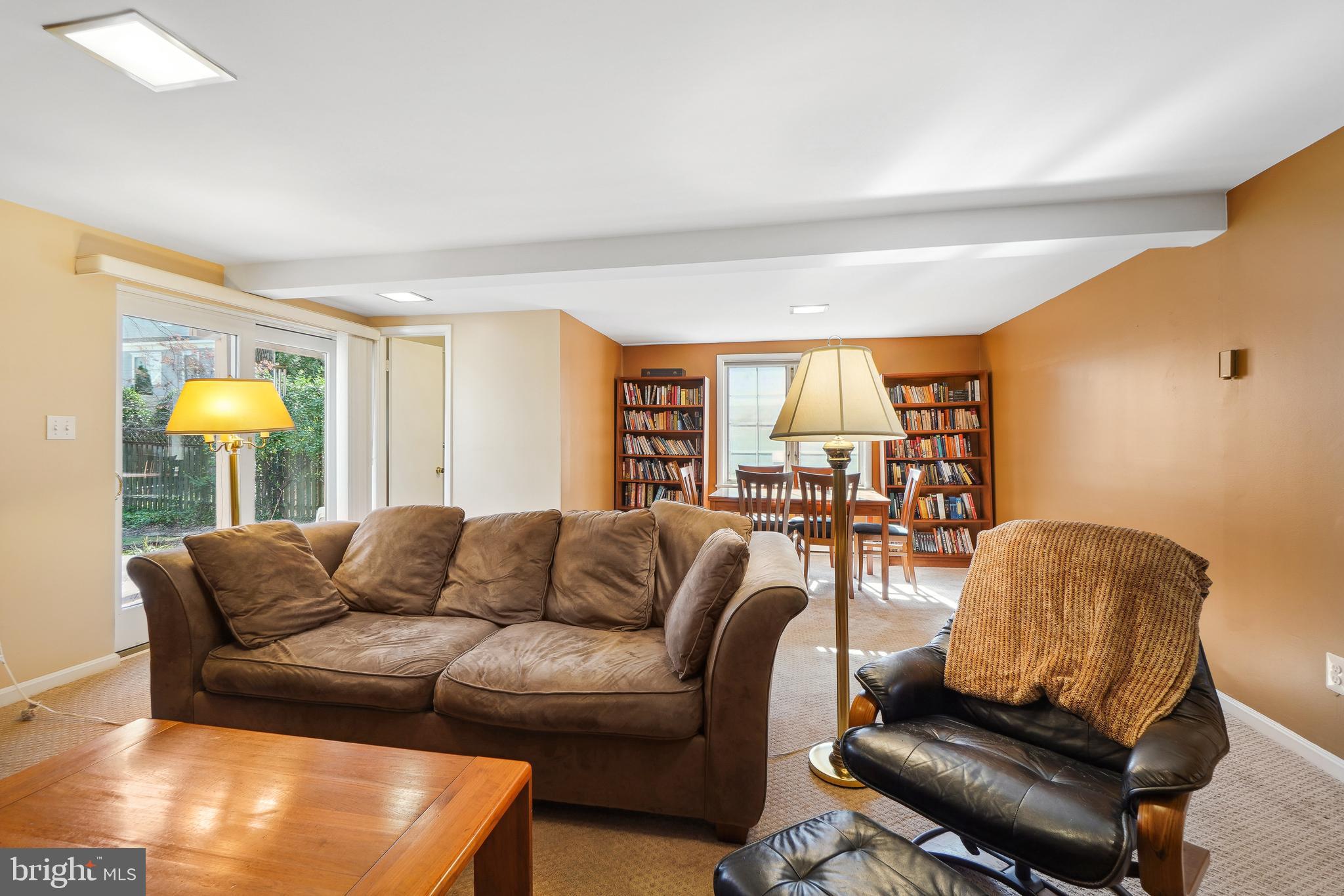 9127 Kirkdale Road Bethesda, MD 20817 - Photo 26 of 34 a living room with furniture and a couch