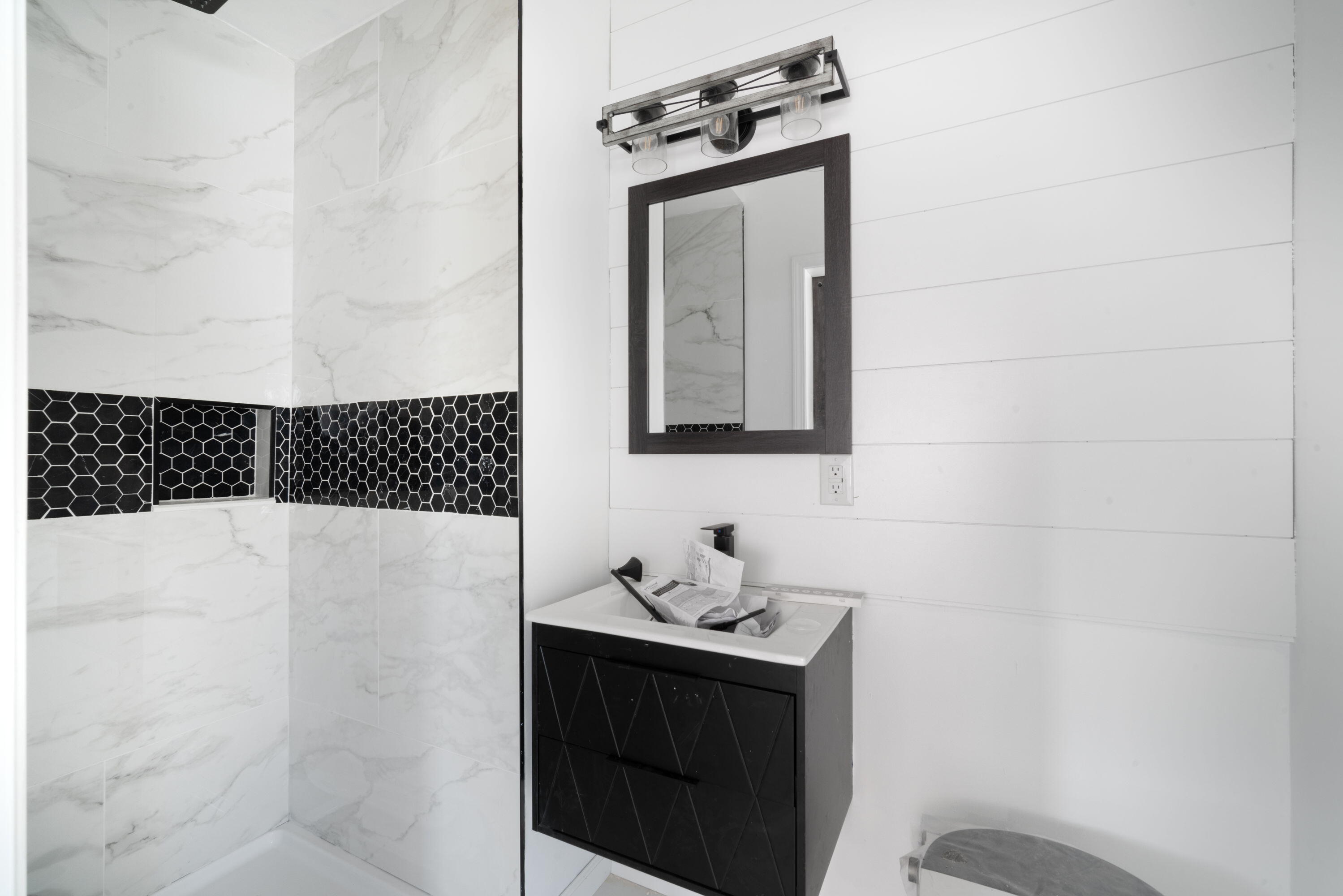 2022 Lincoln Street Two Rivers, WI 54241 - Photo 8 of 20 Half Bath w/ Shower