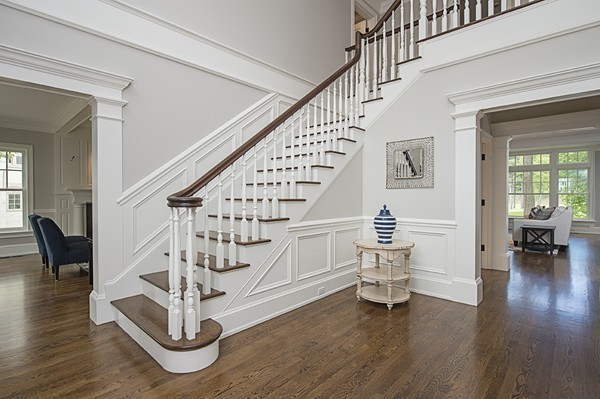 61 Lincoln Road Wellesley, MA 02481 - Photo 3 of 28 a view of entryway livingroom and hall with wooden floor