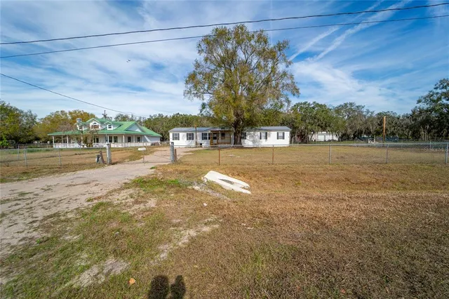 a view of a street with houses