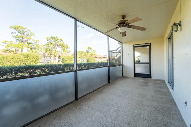 a view of hallway with window