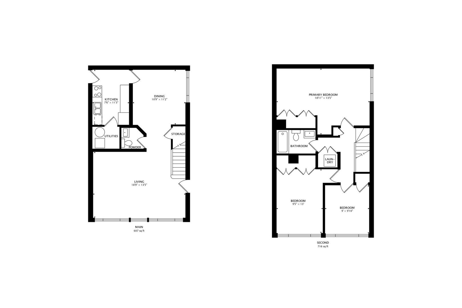 821 South Racine Avenue, Unit D Chicago, IL 60607 - Photo 8 of 14 a picture of a very nice looking hallway
