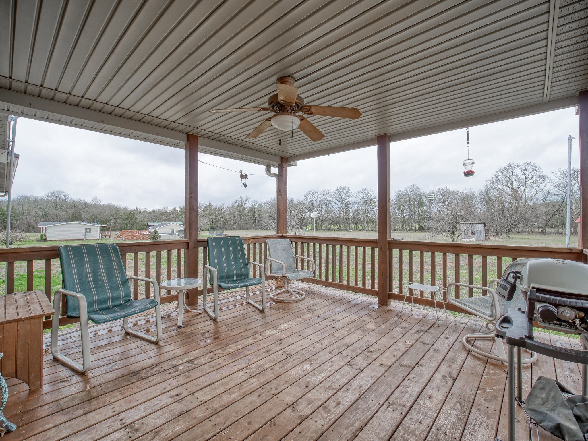 5149 Beech Log Road Lebanon, TN 37090 - Photo 36 of 44 a view of balcony with wooden floor and outdoor seating