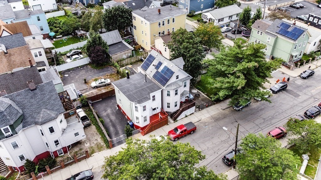 291 Carter Street Chelsea, MA 02150 - Photo 36 of 40 an aerial view of residential house with outdoor space