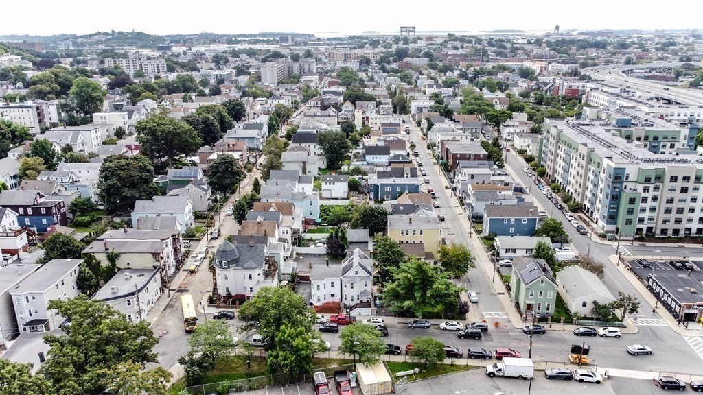 291 Carter Street Chelsea, MA 02150 - Photo 40 of 40 an aerial view of residential houses with outdoor space