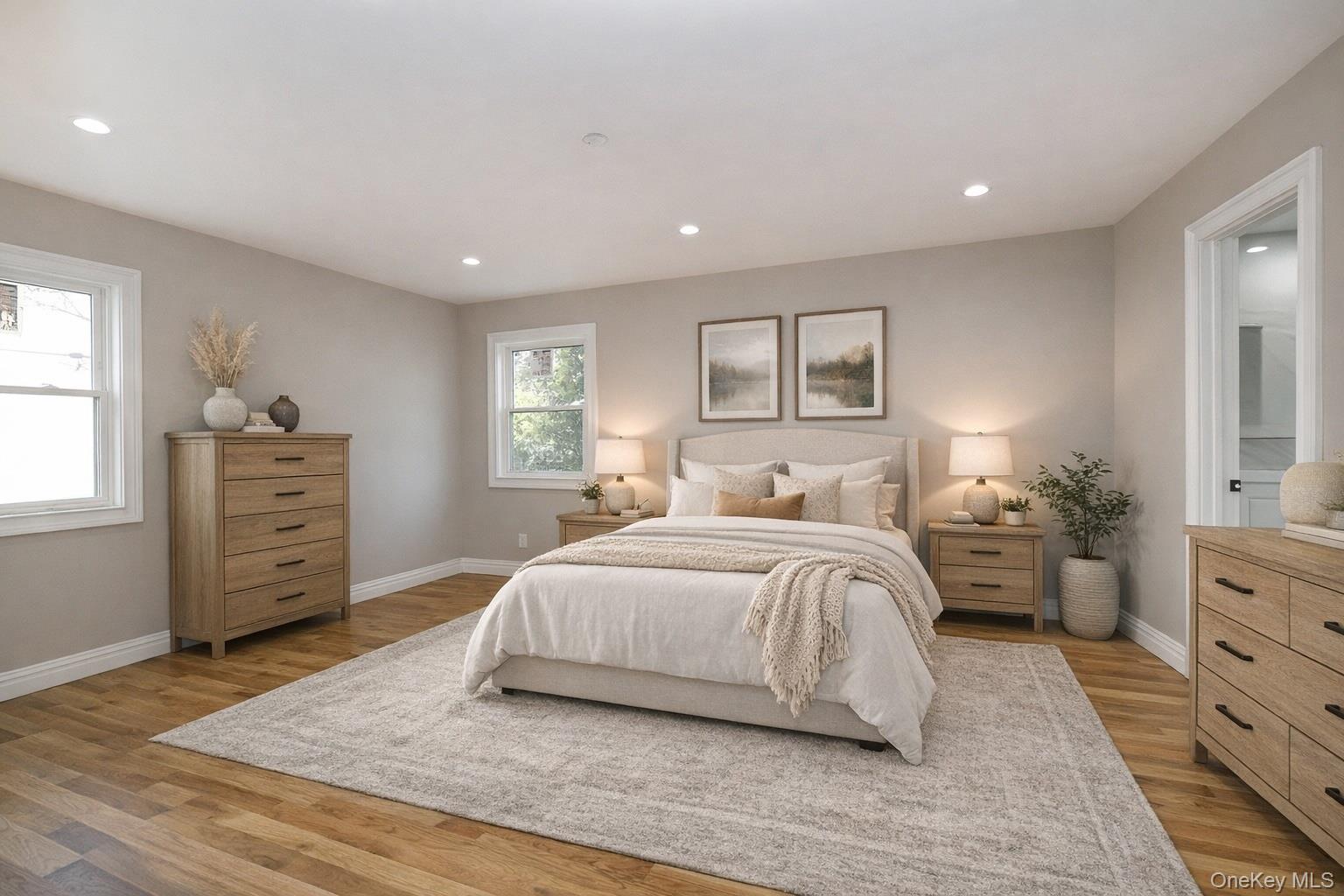 1903 George Court Merrick, NY 11566 - Photo 18 of 37 Main Bedroom Virtually Staged