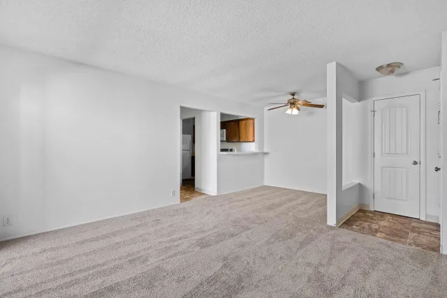 a view of empty room