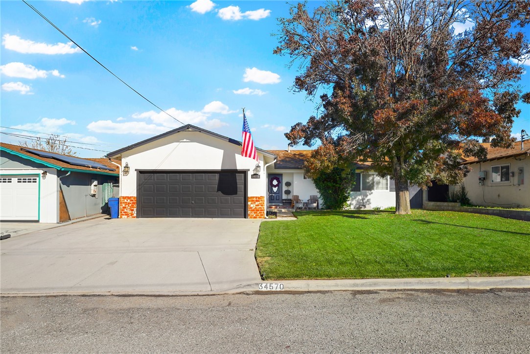 a house view with a outdoor space