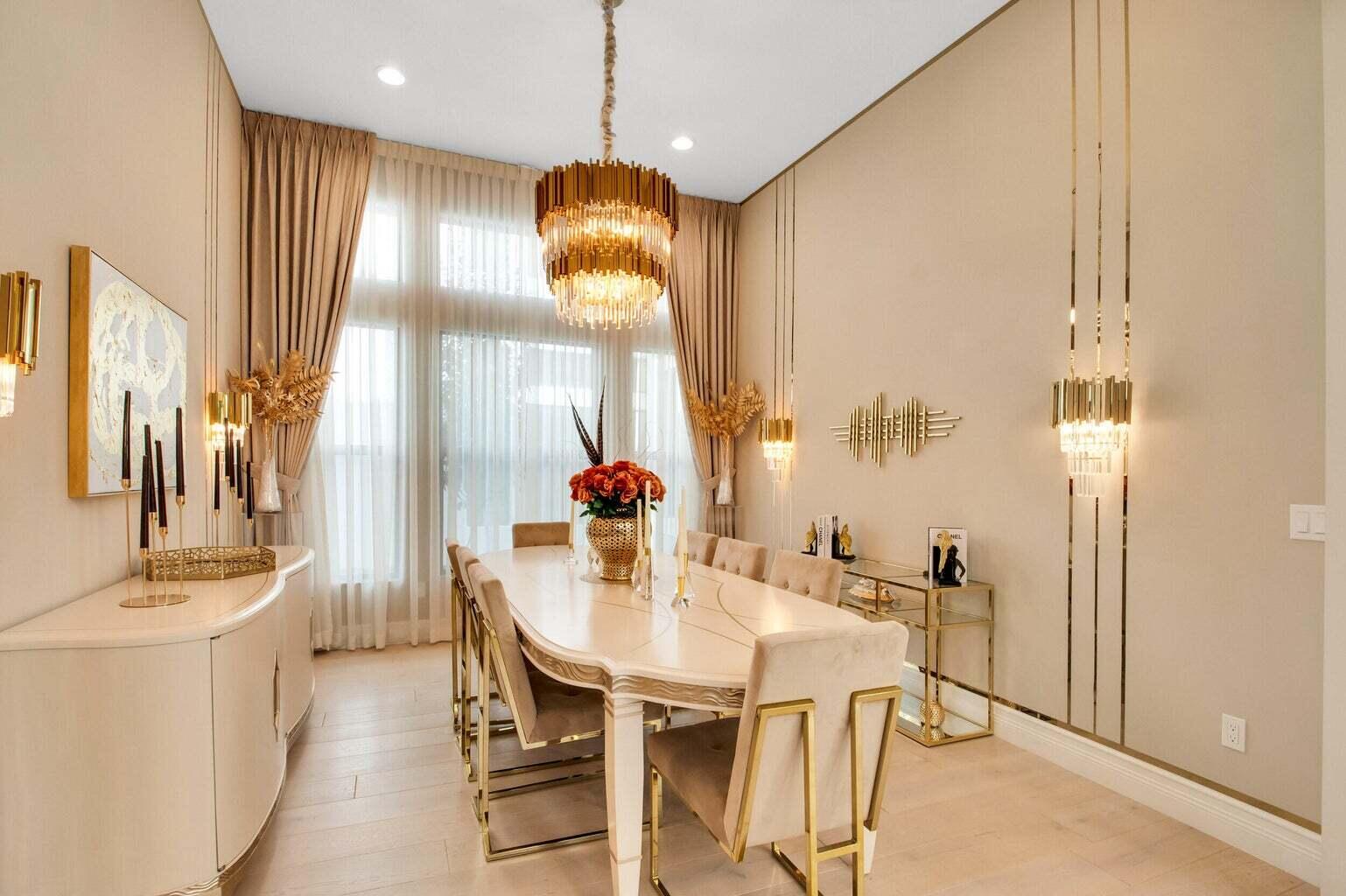 9016 Chauvet Way Boca Raton, FL 33496 - Photo 11 of 79 a view of a dining room with furniture window and outside view