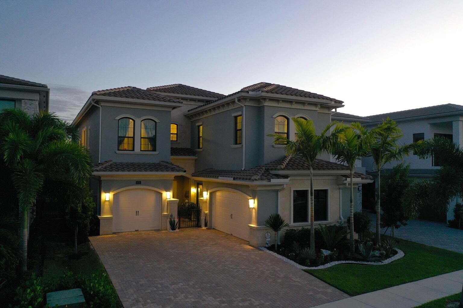 9016 Chauvet Way Boca Raton, FL 33496 - Photo 2 of 79 Beautiful Evening Lighting