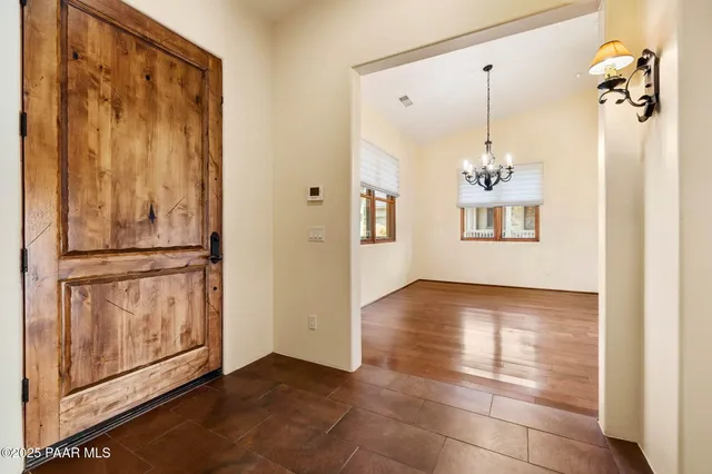 a view of a room with window