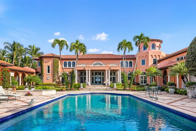 front view of a brick building