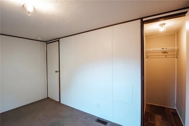 a view of empty room