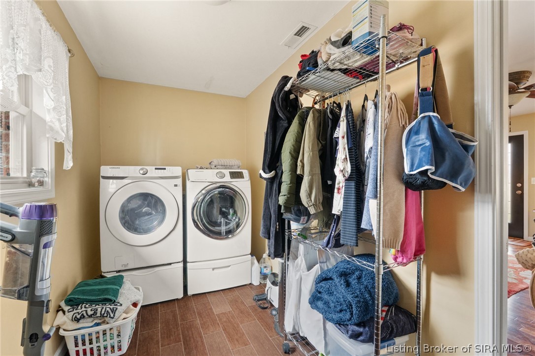14809 North Martin Mathis Road Northeast Palmyra, IN 47164 - Photo 16 of 67 Laundry on main level