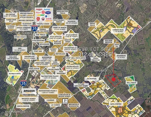 an aerial view of residential house with outdoor space