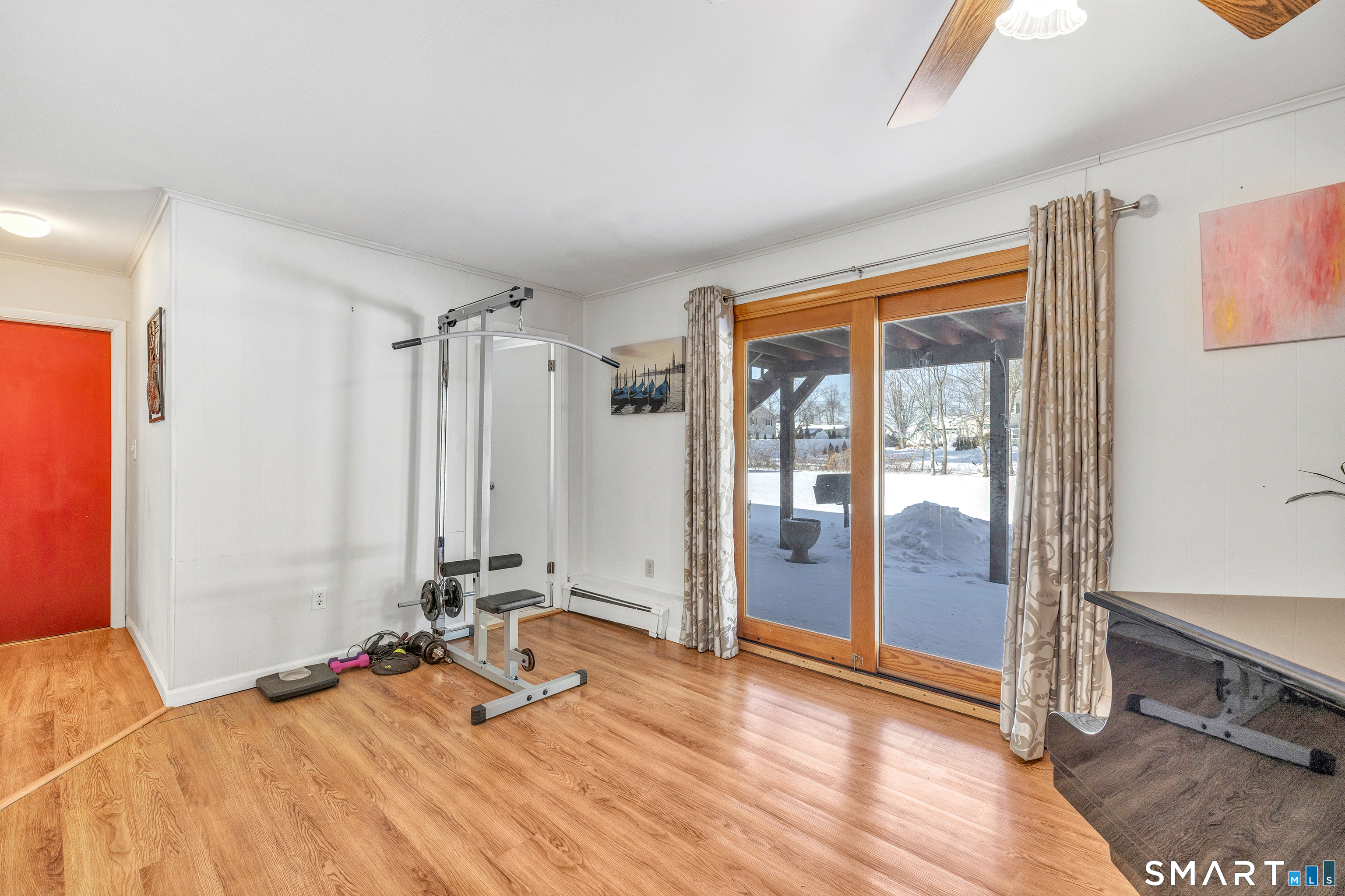 39 Zephyr Road Trumbull, CT 06611 - Photo 33 of 36 a view of a room with gym equipment