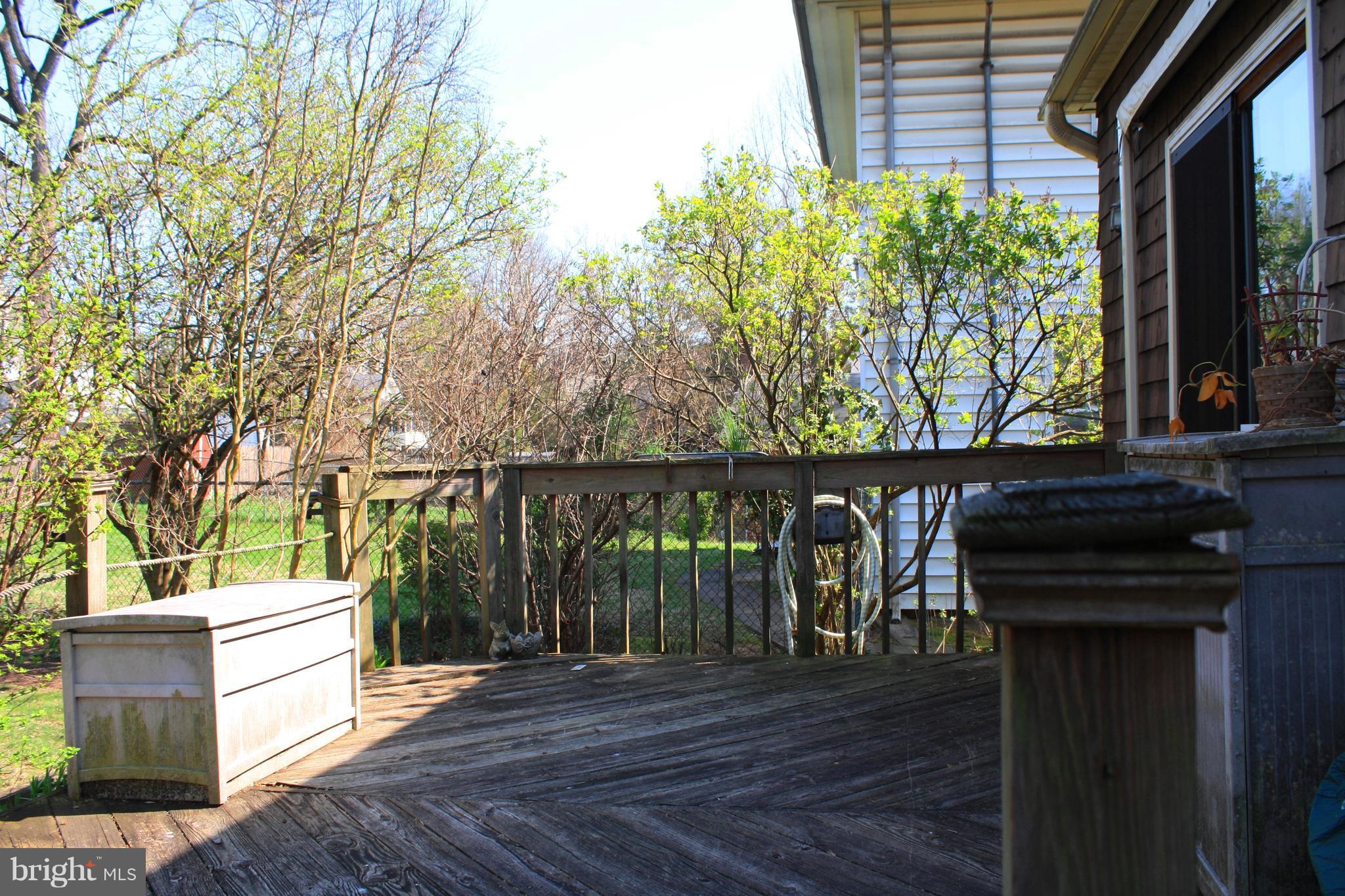 5709 Rusk Avenue Baltimore, MD 21215 - Photo 27 of 30 rear deck off bedroom