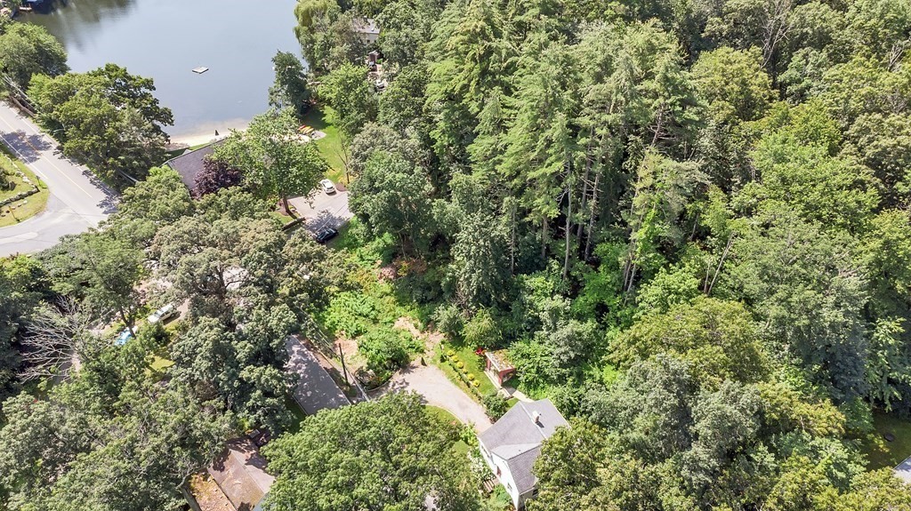 239 Sudbury Road Stow, MA 01775 - Photo 26 of 31 an aerial view of residential house with outdoor space and trees all around