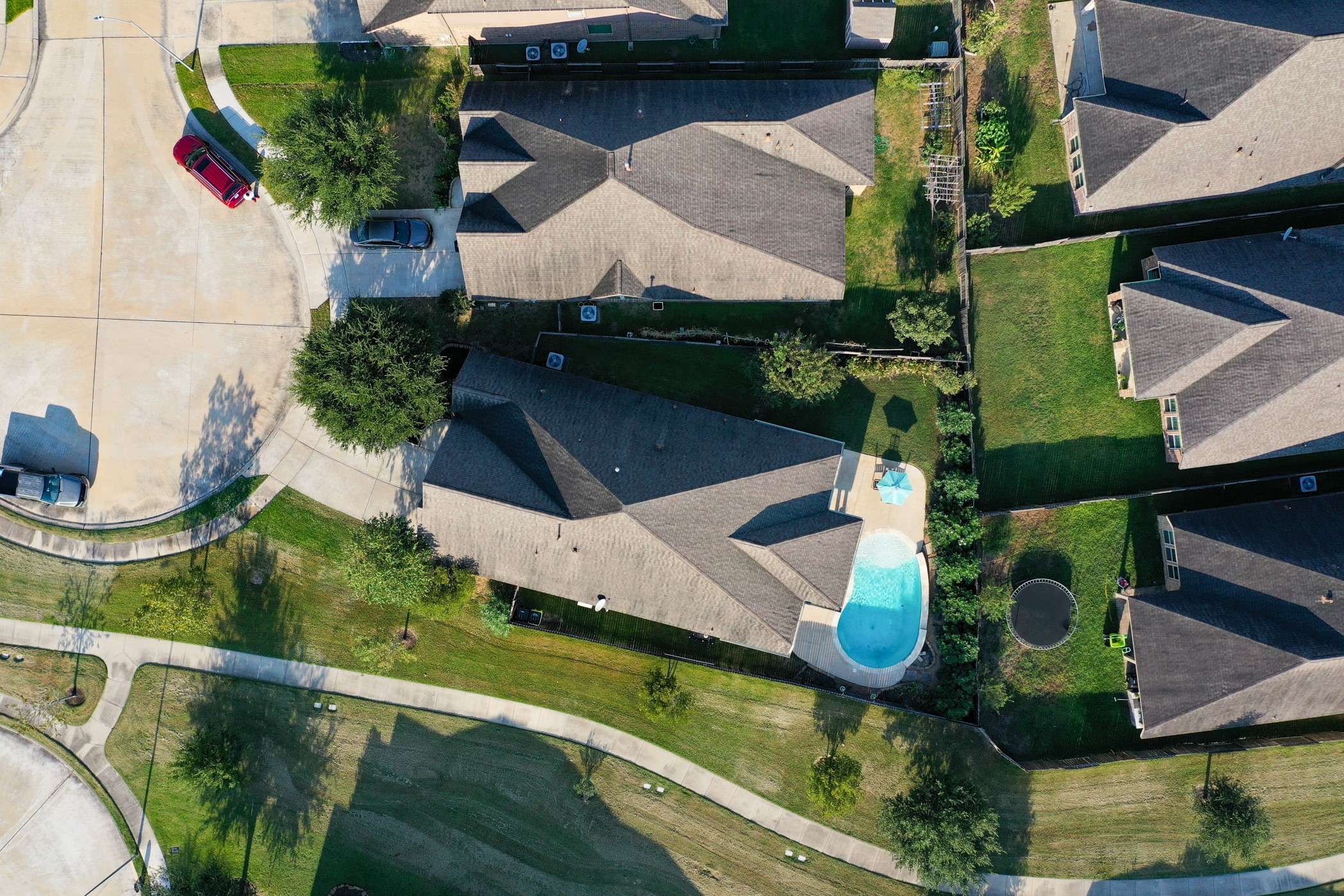1235 Oxbow Crossing Lane Rosenberg, TX 77471 - Photo 33 of 34 an aerial view of a house