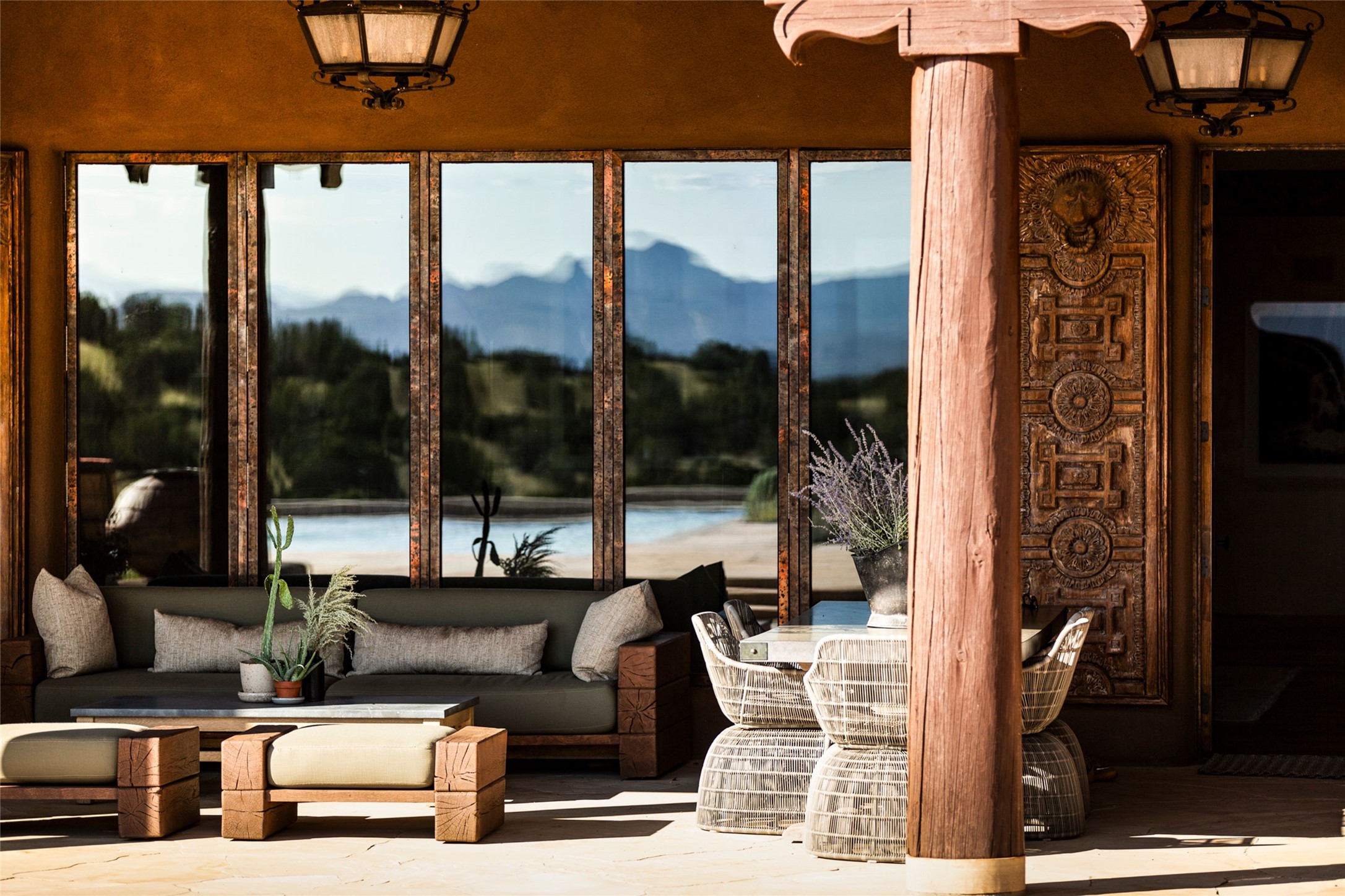 37 Rancho Alegre Road Santa Fe, NM 87508 - Photo 35 of 69 Poolside Portal