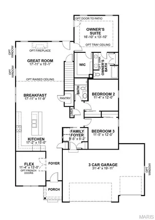 $551,500 | 1 The Hamilton Ii 3 Car At Cottleville Trail, Cottleville, MO 63304