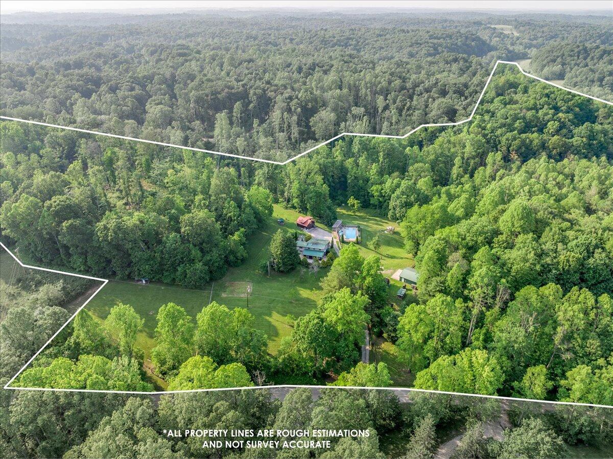 37000 Kingsbury Road Pomeroy, OH 45769 - Photo 60 of 69 drone view with property lines
