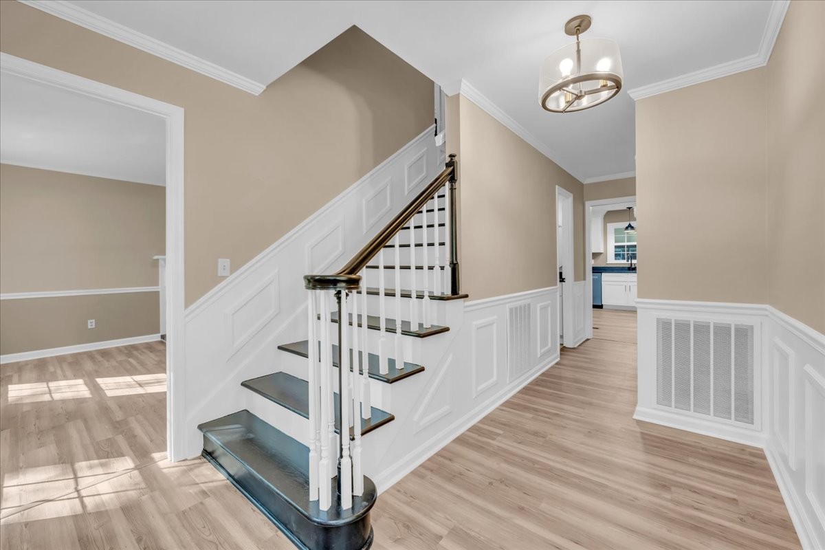302 Marbeth Lane Tullahoma, TN 37388 - Photo 16 of 50 a view of entryway and hall with wooden floor