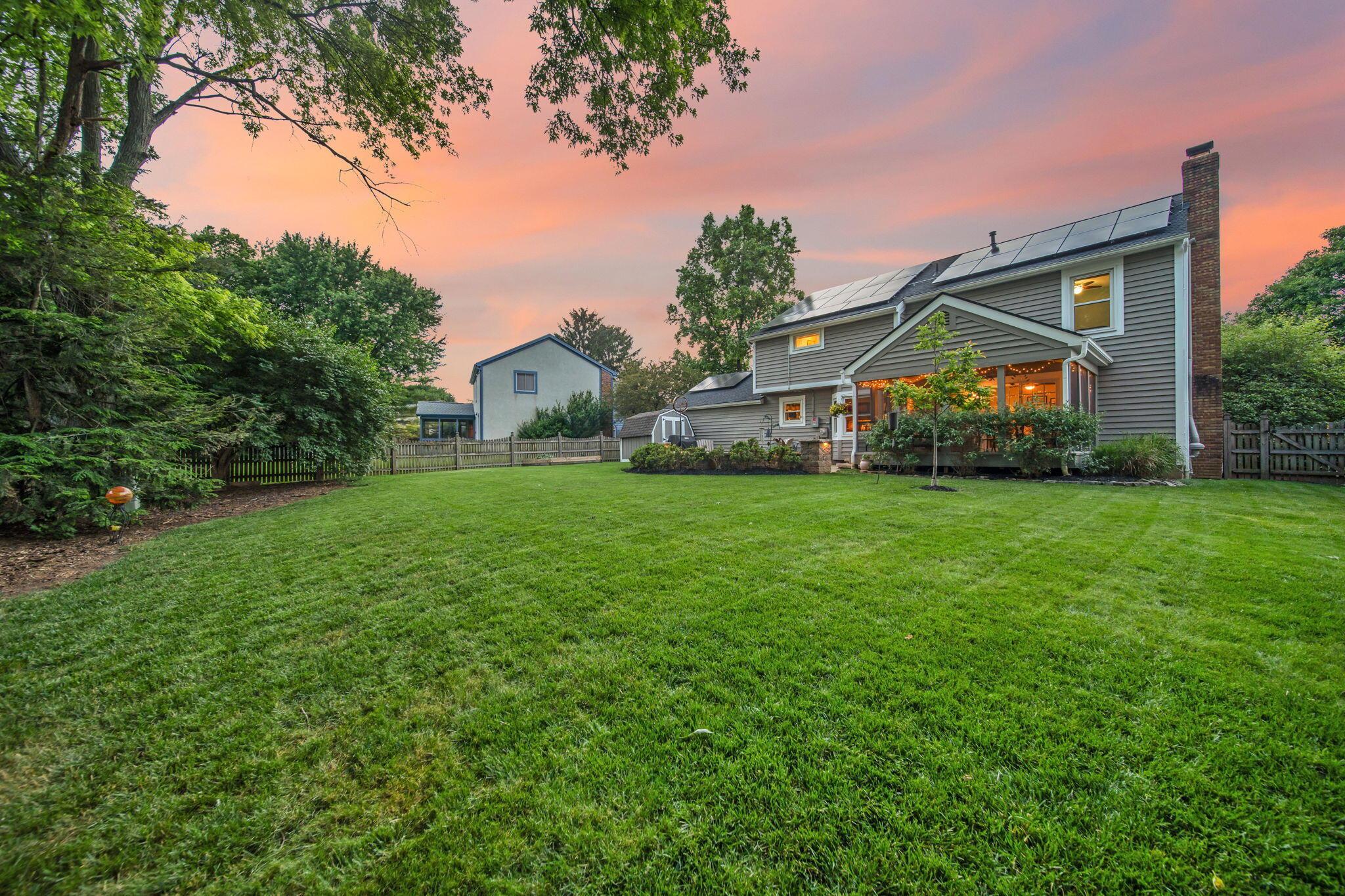 3377 River Narrows Road Hilliard, OH 43026 - Photo 74 of 94 Backyard - Evening Images