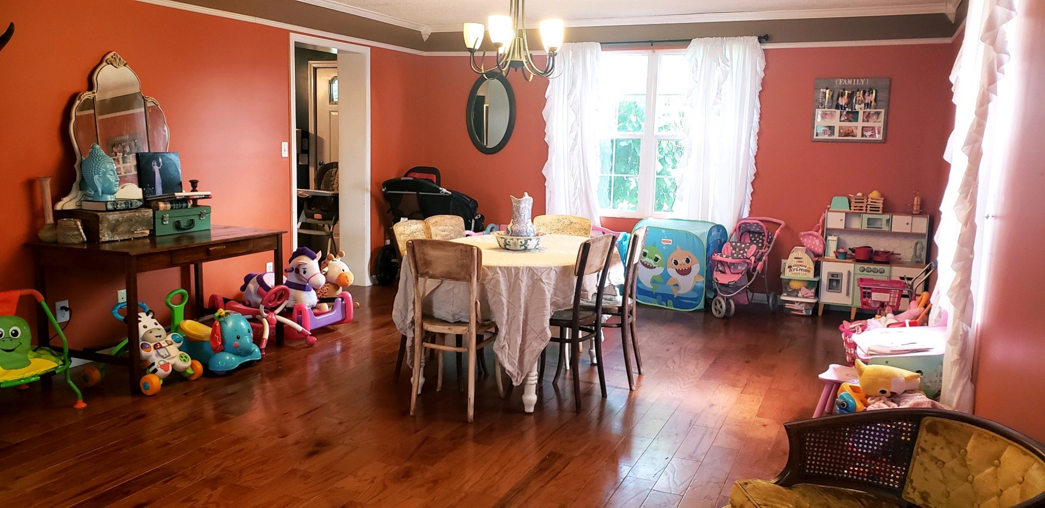 714 Days Road Lafayette, TN 37083 - Photo 11 of 19 a dining room with furniture window and wooden floor
