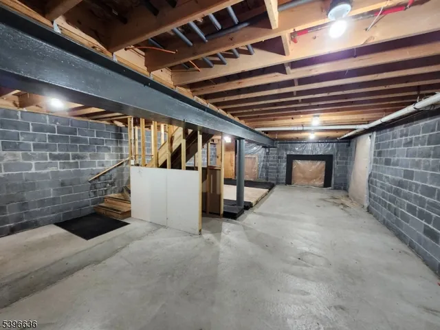 a view of storage and utility room