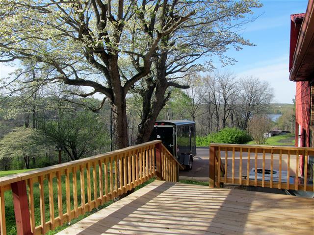 266 Bumpus Mills Road Dover, TN 37058 - Photo 5 of 20 View of Lake Barkley from new 10'x28' deck.
