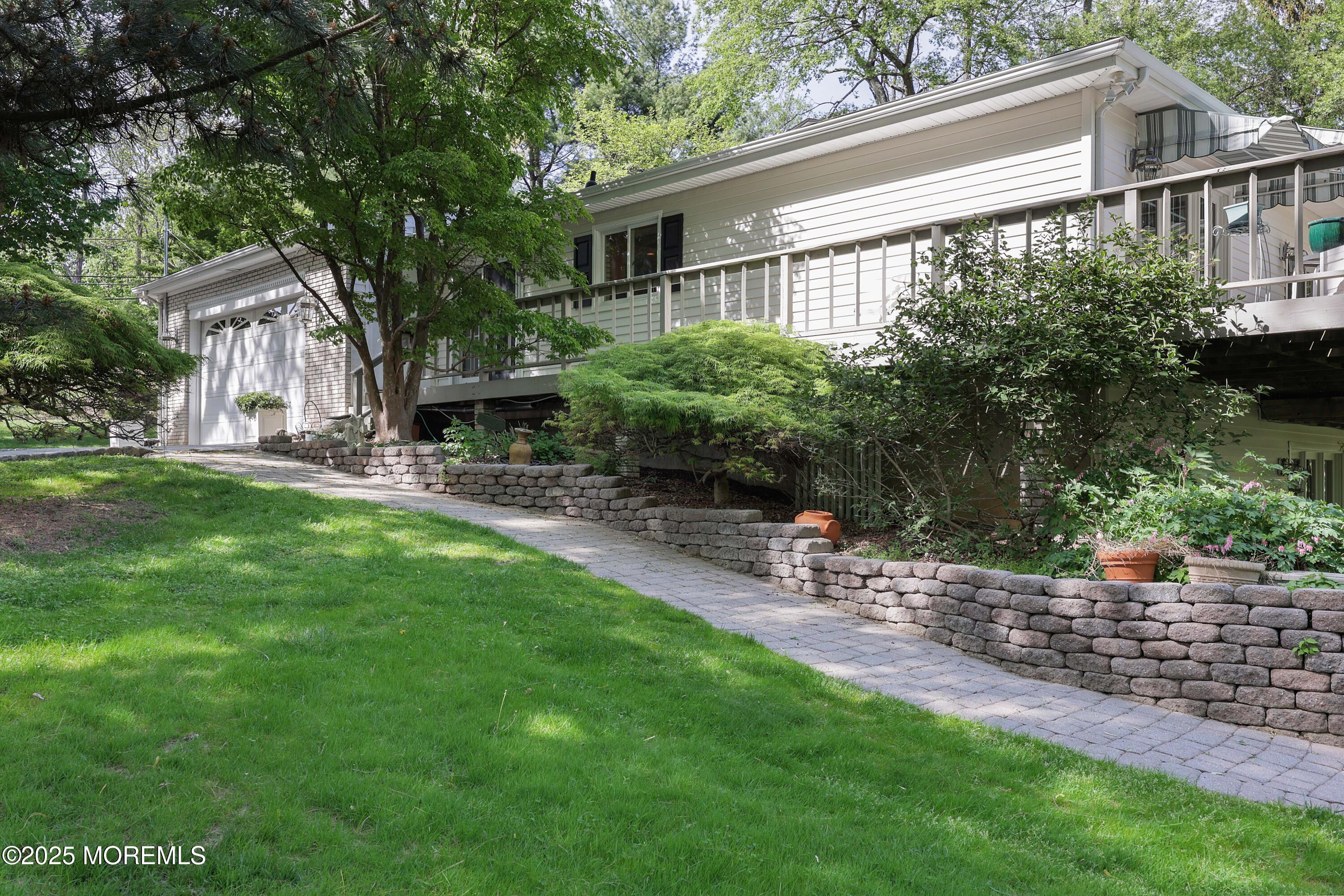 68 Middletown Road Holmdel, NJ 07733 - Photo 46 of 68 Paver walkway