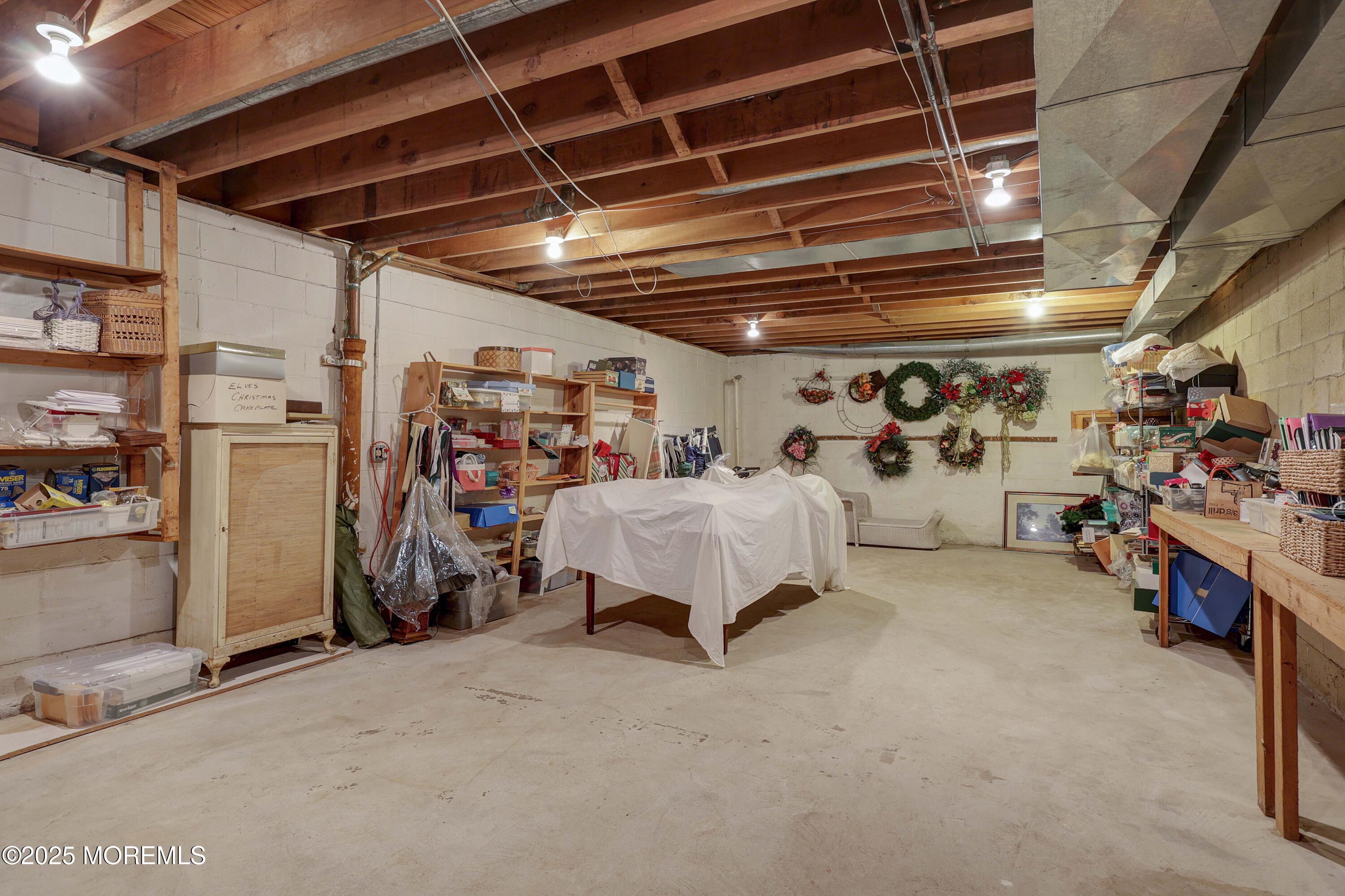 68 Middletown Road Holmdel, NJ 07733 - Photo 49 of 68 High Ceiling Walk Out Basement