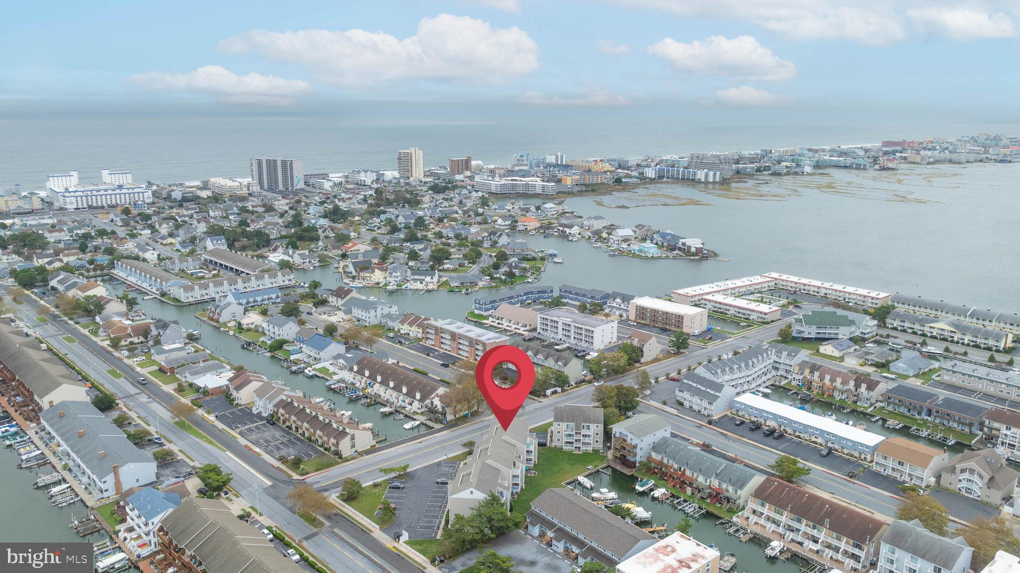 9203 Rusty Anchor Road, Unit A3 Ocean City, MD 21842 - Photo 34 of 40 a view of roof with city view
