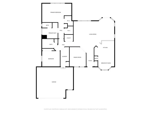 a picture of a floor plan