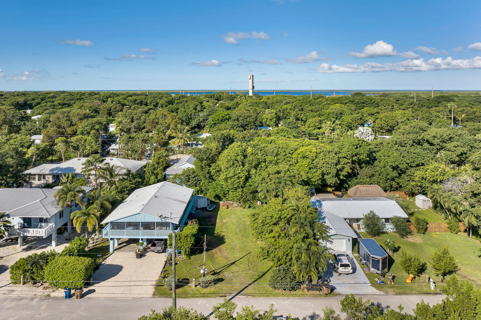 993 Gibraltar Road Key Largo, FL 33037 - Photo 3 of 16 an aerial view of a house with a yard