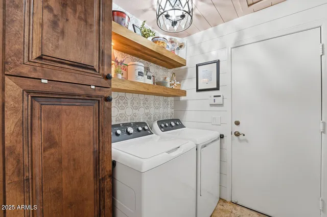 a view of swimming pool with outdoor seating