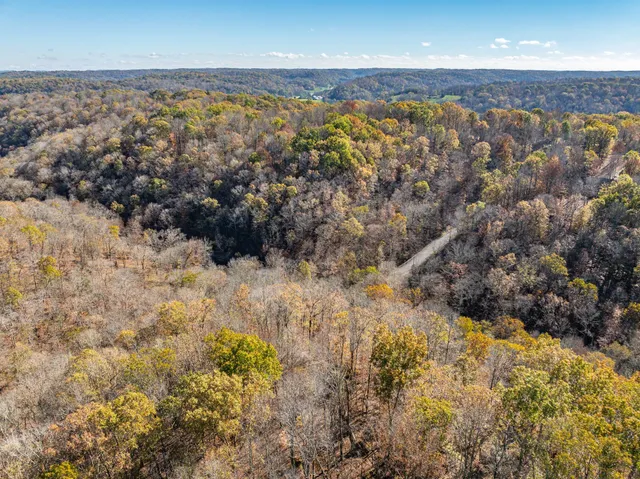 a view of city and mountain